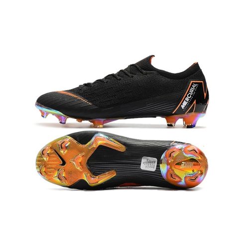 Nike Mercurial Vapor XII FG Niños - Negro Naranja_9.jpg